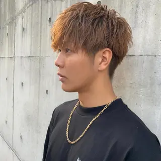 カラー メンズ マンツーマン×半個室 まちだきょうすけのヘアスタイル