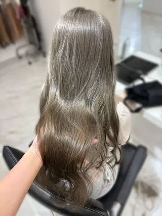 ロング カラー haruka /韓国レイヤーのヘアスタイル