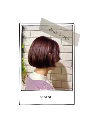 ショート カラー ☘️ motion ALOE ☘️のヘアスタイル