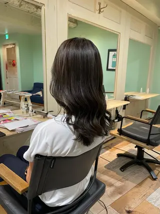 ミディアム カラー パーマ ヘアアレンジ メンズ キッズ ネイル マツエク・マツパ 🌿丁寧なカウンセリ ング/Naoki🌿のヘアスタイル