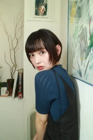 ショート パーマ ooitヨシダ ミナミのヘアスタイル