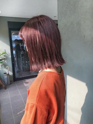 ショート カラー HIROKI ”博多 /ボブのヘアスタイル