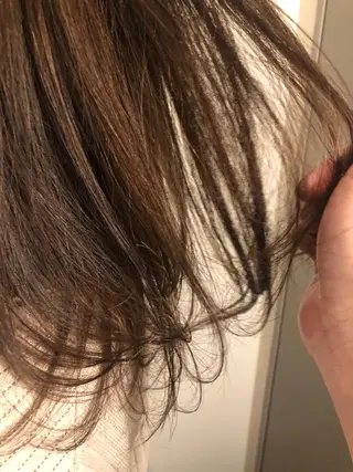 ミディアム カラー stylist 杉浦駿生のヘアスタイル