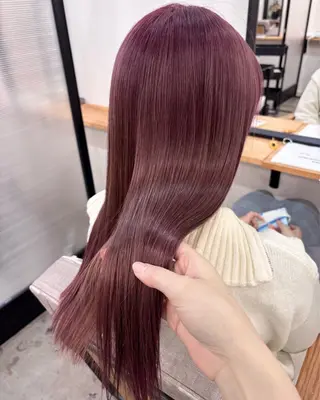 ロング カラー ヘアアレンジ Trip大名 AZUのヘアスタイル