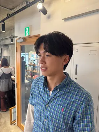 メンズ 盛山 莉々華のヘアスタイル