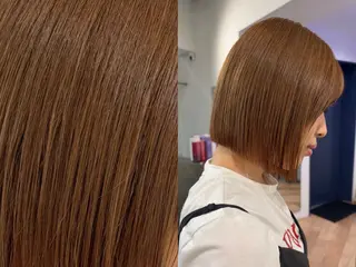 ショート カラー ベージュ/ヘアセット 🎀Kanoのヘアスタイル