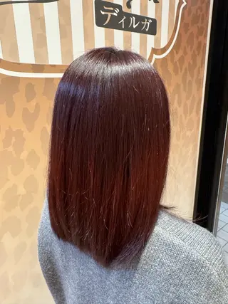 ミディアム ディルガ ワッセのヘアスタイル