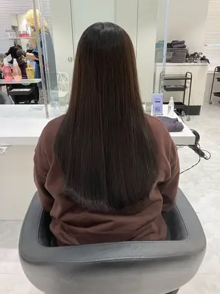 ロング カラー ヘアアレンジ 💓色落ちまで綺麗な 垢抜けカラー💓のヘアスタイル