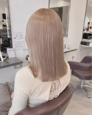 セミロング カラー HILLS店 Shouki/パーマのヘアスタイル