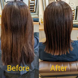 セミロング 【泉中央】CLASS 中村のヘアスタイル