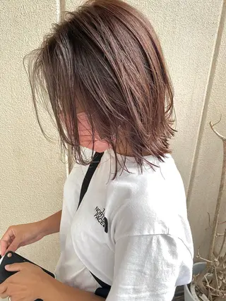 ミディアム 武内 凌レイヤーカット🐺のヘアスタイル