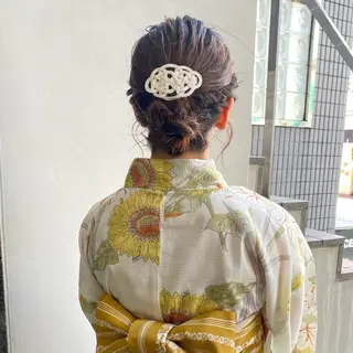 ロング ヘアアレンジ 横浜/うるうる🌟 つやカラー🥣さくらのヘアスタイル