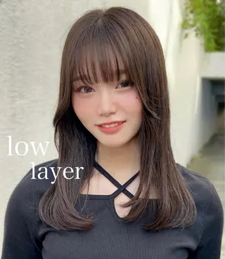 ロング 【艶ヘア】 どうまえのヘアスタイル