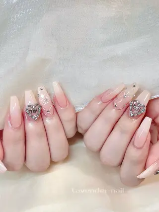 ネイル Lavender nail·中島公園のネイルデザイン