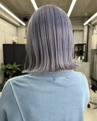 カラー 伊藤七奈/名古屋/ ハイトーン/ブリーチのヘアスタイル