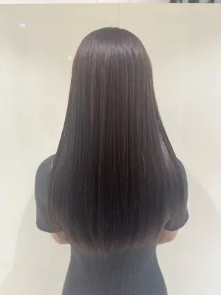 ロング カラー 佐々木 悠安のヘアスタイル
