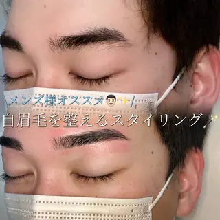 アイブロウ WHITE EYE 堺東/勇 のどかのマツエク・マツパデザイン