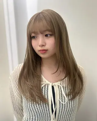 ロング 韓国ヘアメンズ・レデ ィース特化ミクのヘアスタイル
