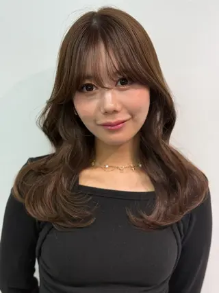 ロング 福島 海翼のヘアスタイル