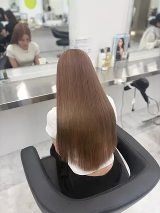 カラー 透明感うる艶カラー 🤍MANAMIのヘアスタイル