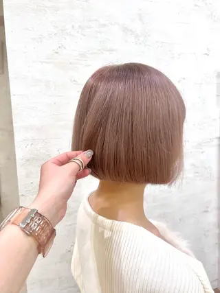 ショート カラー 櫻井 愛弓のヘアスタイル