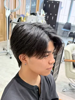 メンズ 船橋 メンズパーマ 井川哲也のヘアスタイル