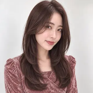 ロング カラー 銀座/モテ🤍垢抜け レイヤー/ナナコのヘアスタイル