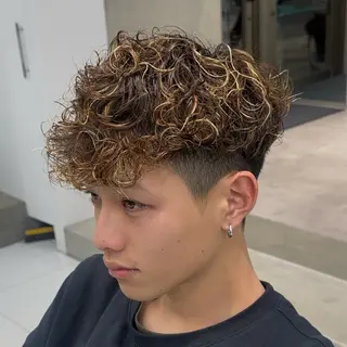 パーマ fifth_Oita 安藤海哉のヘアスタイル