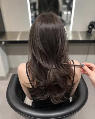 ミディアム カラー 🌈ウルトワ水素 髪質改善naru🌈のヘアスタイル