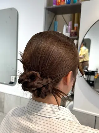 ヘアアレンジ 𝐇𝐢𝐧𝐚 ⟡.·のヘアスタイル