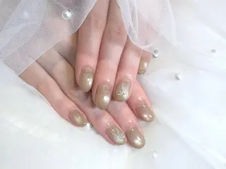 ネイル ワンホン韓国ちゅるん ネイル✨🎀AMIのネイルデザイン