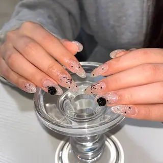 ネイル yuki❄️堺筋本町 韓国ワンホンのネイルデザイン