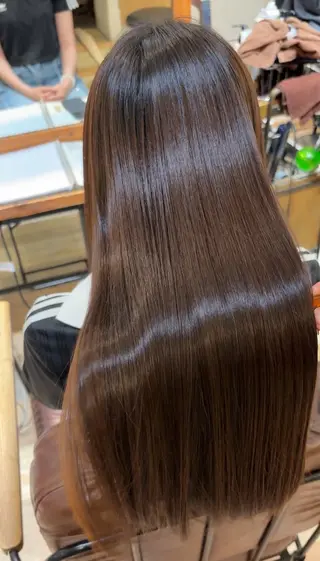 ロング 髪質改善・ 縮毛矯正・清水天空のヘアスタイル