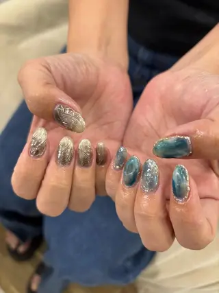 ネイル THREE nail 長谷川のネイルデザイン