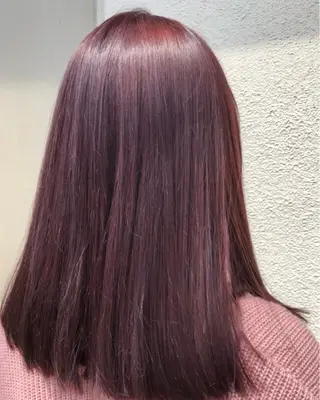 カラー 久田 麻鈴のヘアスタイル