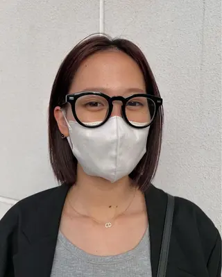 ショート カラー 松坂 真衣のヘアスタイル