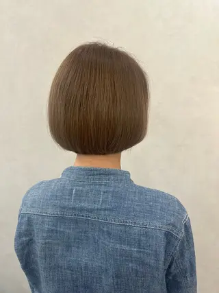 ショート カラー 垢抜け🪽髪質改善 透明感💎メンズのヘアスタイル