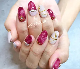 ネイル tRING* しいの木台のネイルデザイン