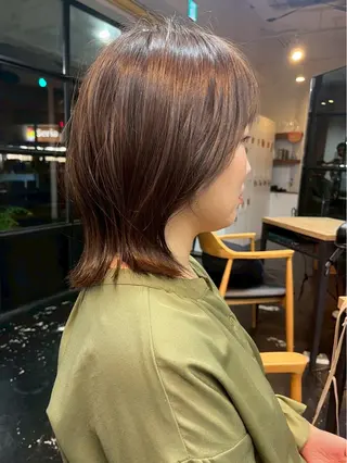 ミディアム 【千歳烏山】 ケンタ|再現性カットのヘアスタイル