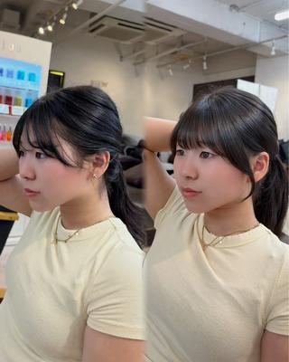 ミディアム レイヤー似合わせ特化 /谷町/妃菜🎀のヘアスタイル