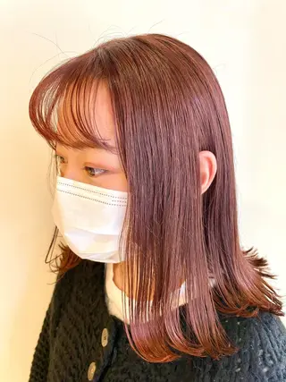 ミディアム カラー 《インナーカラー》 YAMADAのヘアスタイル