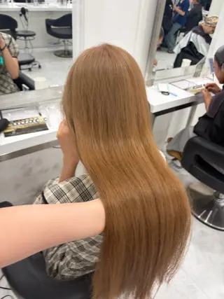 ロング 韓国トレンドヘア🤍 Chima🤍のヘアスタイル