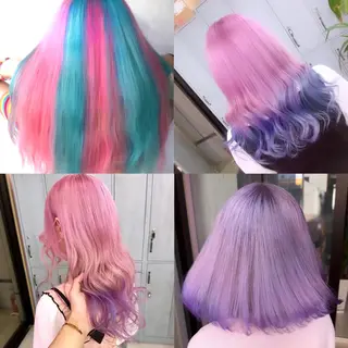 ロング カラー 町田ブリーチ特化 MANATOのヘアスタイル