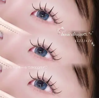 マツエク・マツパ crebia🎀 Riaraのマツエク・マツパデザイン