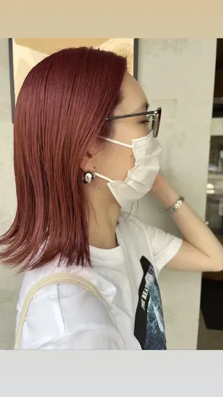 ミディアム 三輪 恭平のヘアスタイル