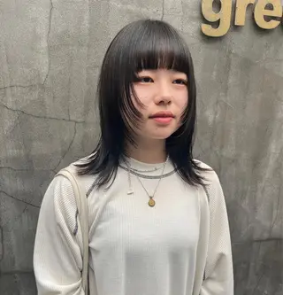 セミロング 🫧透明感カラー🫧 SHINSEIのヘアスタイル