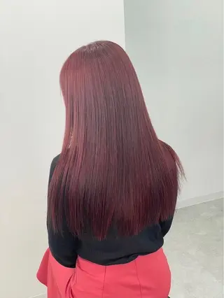 ロング 💗デザインカラー 💗RISA🐰のヘアスタイル