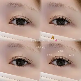 マツエク・マツパ Kellyeye Miyunaのマツエク・マツパデザイン