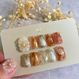 ネイル モチの良さ◉ フィルインネイル♡のネイルデザイン