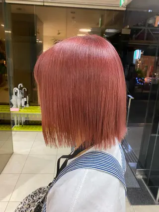 ショート カラー ブリーチ指名No.1 Daikiのヘアスタイル